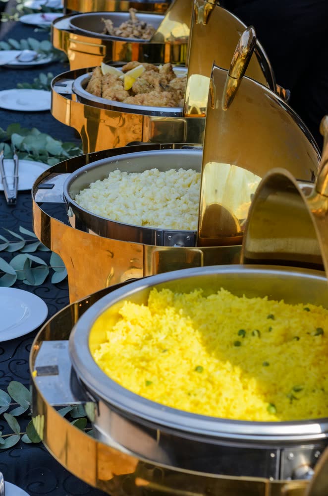Catering spread